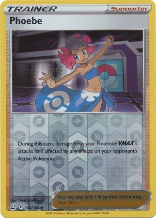 Battle Styles - 130/163 - Phoebe - Reverse Holo