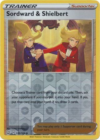 Battle Styles - 135/163 - Sordward & Shielbert - Reverse Holo