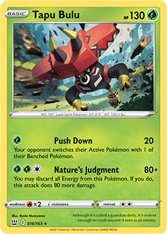 Battle Styles - 016/163 - Tapu Bulu - Holo