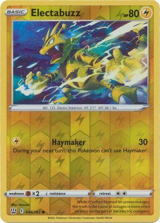Battle Styles - 044/163 - Electabuzz - Reverse Holo