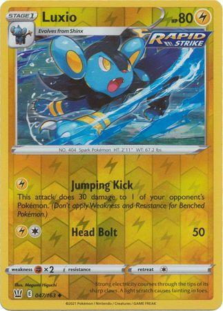Battle Styles - 047/163 - Luxio - Reverse Holo