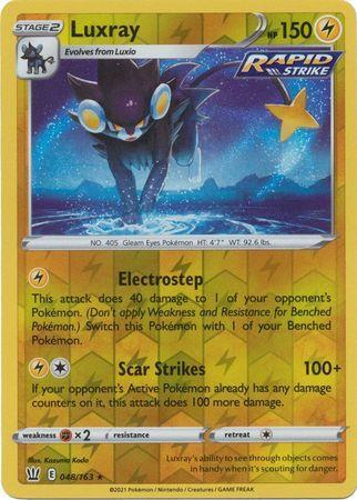 Battle Styles - 048/163 - Luxray - Reverse Holo
