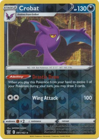 Battle Styles - 091/163 - Crobat - Reverse Holo