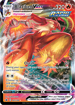 Chilling Reign - 021/198 - Blaziken VMAX