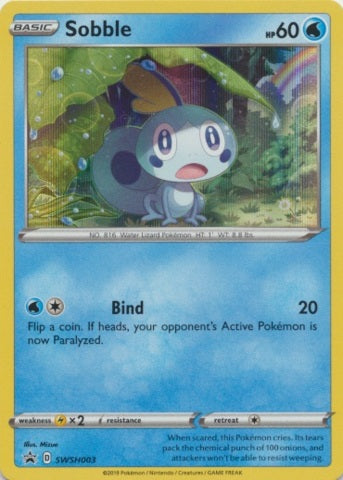 Black Star Promos - SWSH003 - Sobble - Holo