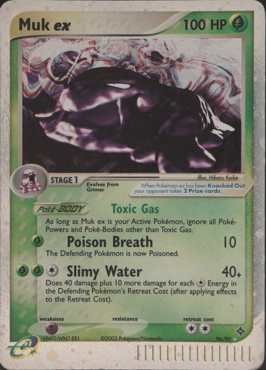 EX Dragon - 96/97 - Muk ex (Excellent)