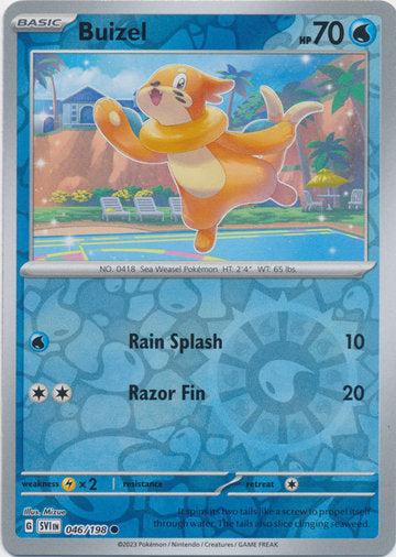 Scarlet & Violet - 046/198 - Buizel - Reverse Holo