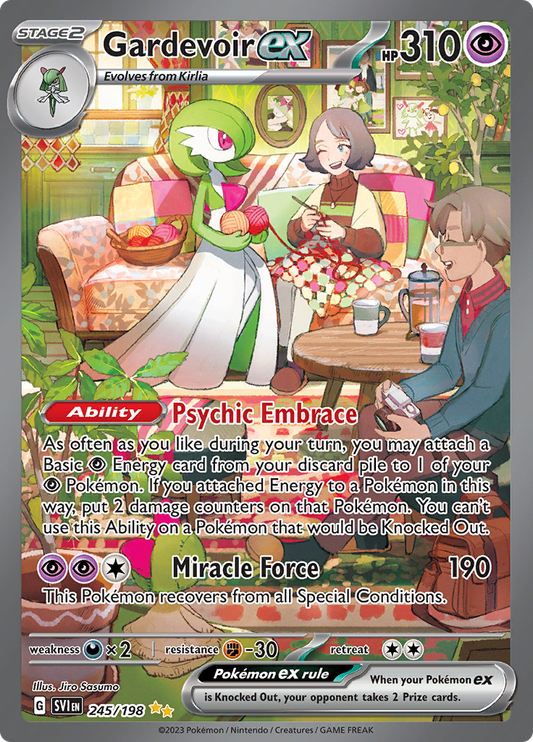 Scarlet & Violet - 245/198 - Gardevoir ex
