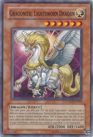 LODT-EN025 - Gragonith, Lightsworn Dragon