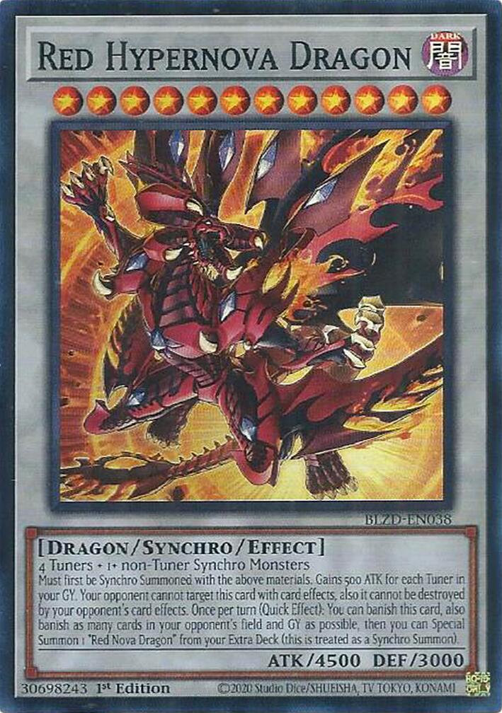BLZD-EN038 - Red Hypernova Dragon