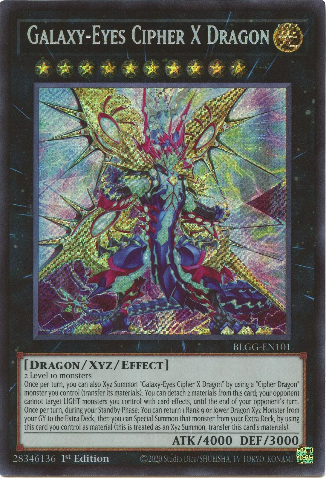 BLGG-EN101 - Galaxy-Eyes Cipher X Dragon