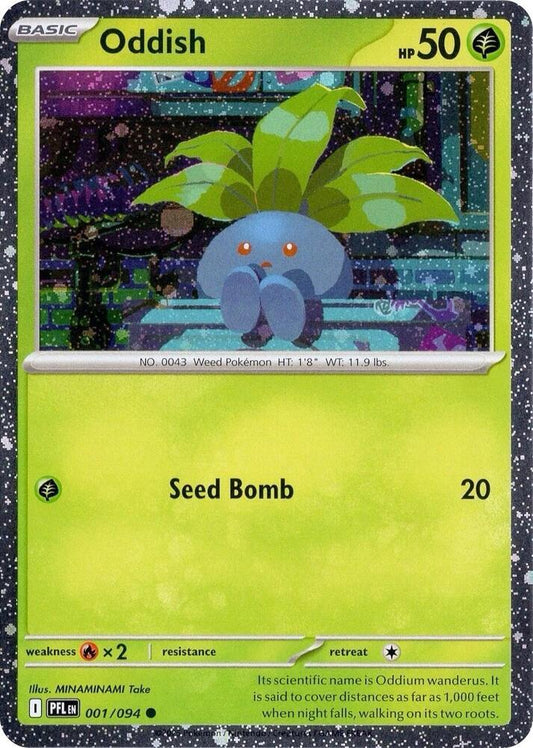 PFL - 001/094 - Oddish  - Cosmos Holo