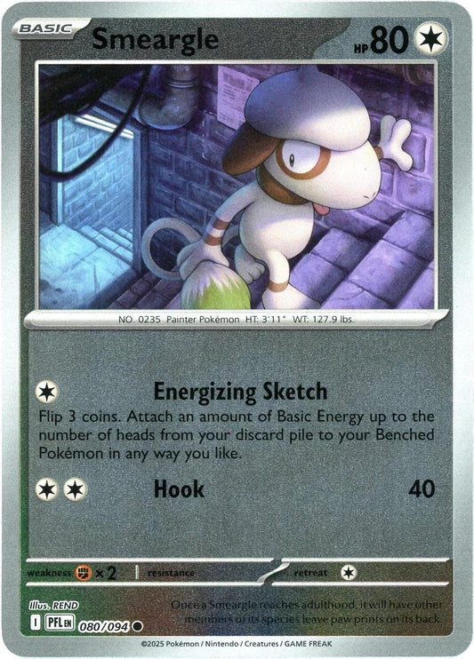 Phantasmal Flames - 080/094 - Smeargle - Reverse Holo
