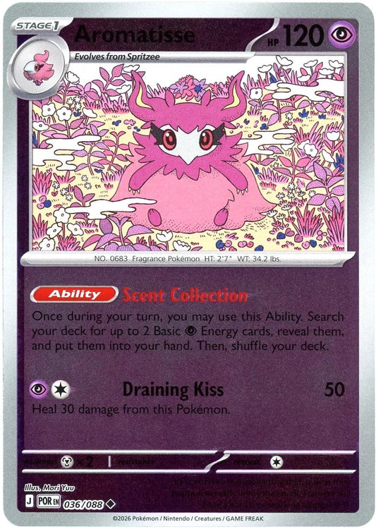 Perfect Order - 036/088 - Aromatisse - Reverse Holo