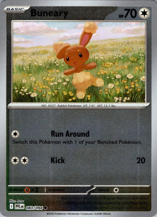 Phantasmal Flames - 083/094 - Buneary - Reverse Holo