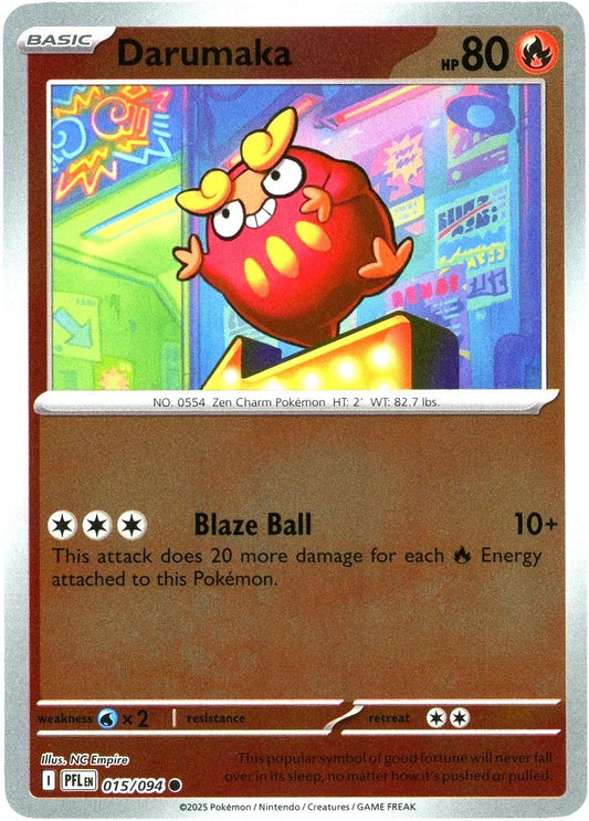 Phantasmal Flames - 015/094 - Darumaka - Reverse Holo