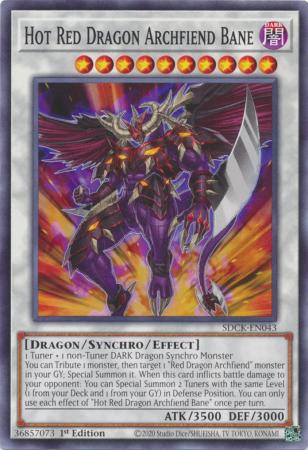 SDCK-EN043 - Hot Red Dragon Archfiend Bane
