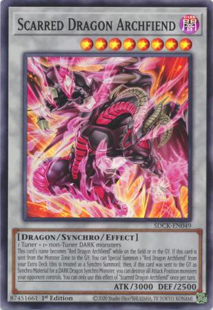 SDCK-EN049 - Scarred Dragon Archfiend