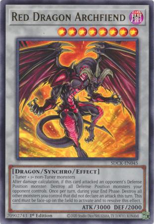 SDCK-EN045 - Red Dragon Archfiend