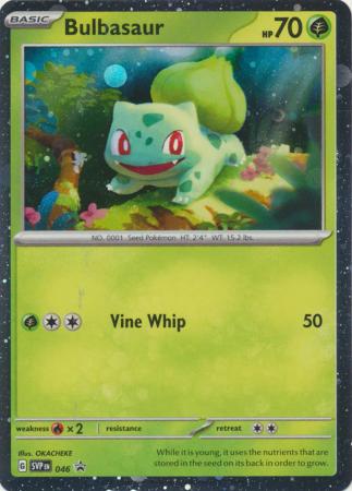 Black Star Promos - SVP046 - Bulbasaur - Holo