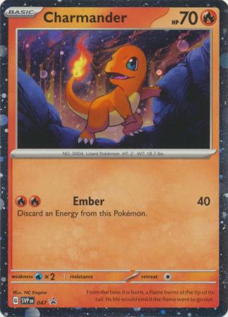 Black Star Promos - SVP047 - Charmander - Holo