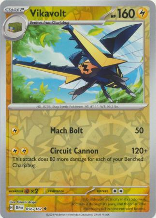 Temporal Forces - 056/162 - Vikavolt - Reverse Holo