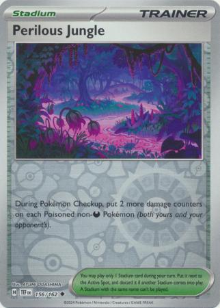 Temporal Forces - 156/162 - Perilous Jungle - Reverse Holo