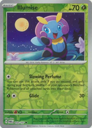 Twilight Masquerade - 010/167 - Illumise - Reverse Holo