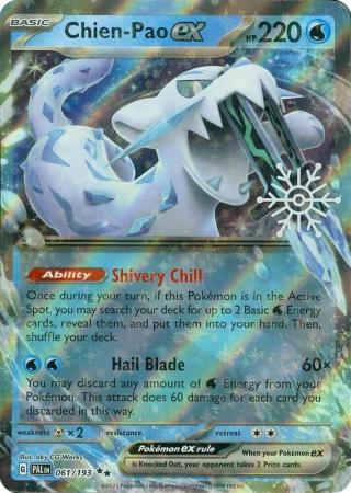 Paldea Evolved - 061/193 - Chien-Pao ex (Stamped) (Sealed)