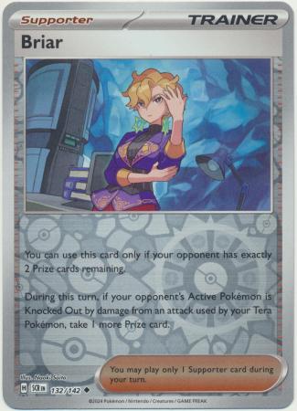 Stellar Crown - 132/142 - Briar - Reverse Holo