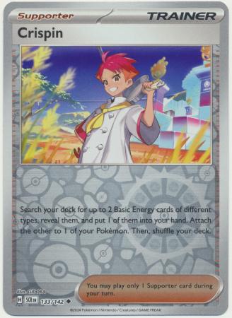 Stellar Crown - 133/142 - Crispin - Reverse Holo