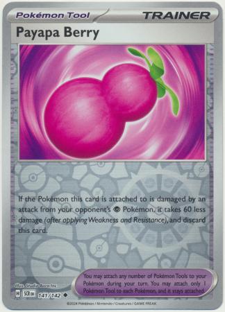 Stellar Crown - 141/142 - Payapa Berry - Reverse Holo