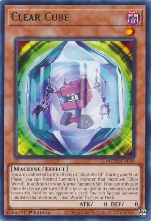 MZTM-EN039 - Clear Cube