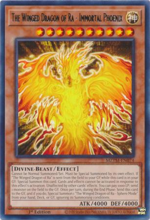 MZTM-EN074 - The Winged Dragon of Ra - Immortal Phoenix