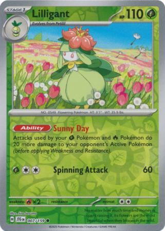 Journey Together - 007/159 - Lilligant - Reverse Holo