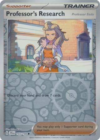 Journey Together - 155/159 - Professor's Research (Professor Sada) - Reverse Holo