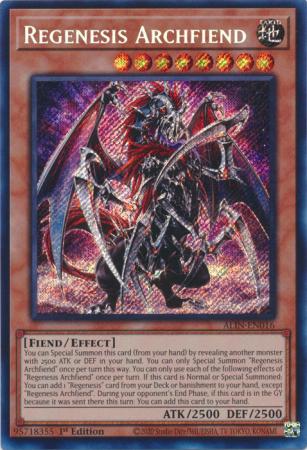ALIN-EN016 - Regenesis Archfiend