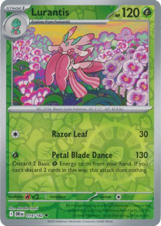 Destined Rivals - 014/182 - Lurantis - Reverse Holo