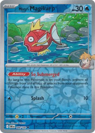 Destined Rivals - 048/182 - Misty's Magikarp - Reverse Holo