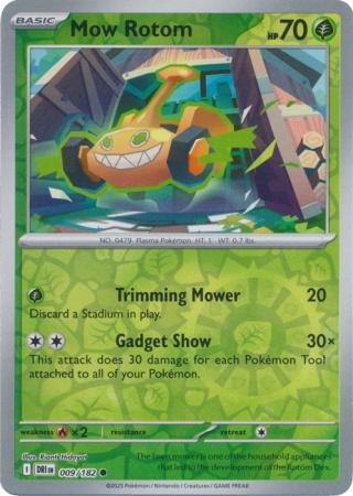 Destined Rivals - 009/182 - Mow Rotom - Reverse Holo