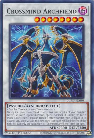 DUAD-EN039 - Crossmind Archfiend