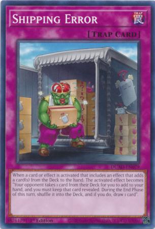 DUAD-EN079 - Shipping Error