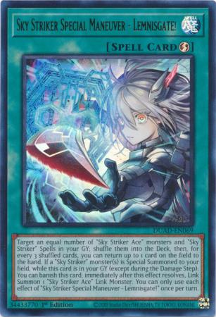 DUAD-EN069 - Sky Striker Special Maneuver - Lemnisgate!