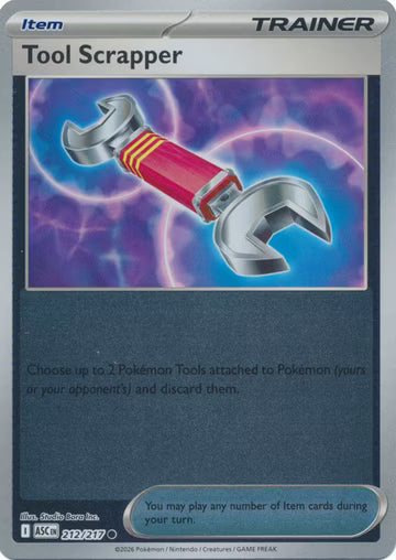 Ascended Heroes - 212/217 - Tool Scrapper - Reverse Holo