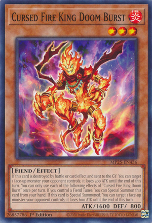 MP25-EN436 - Cursed Fire King Doom Burst