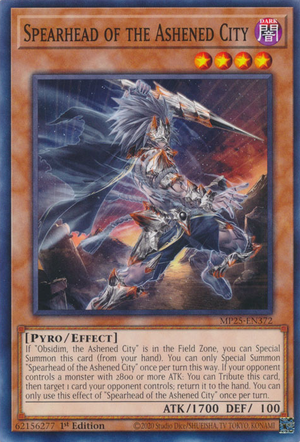 MP25-EN372 - Spearhead of the Ashened City