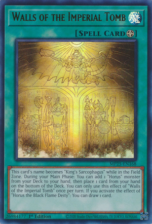 MP25-EN168 - Walls of the Imperial Tomb