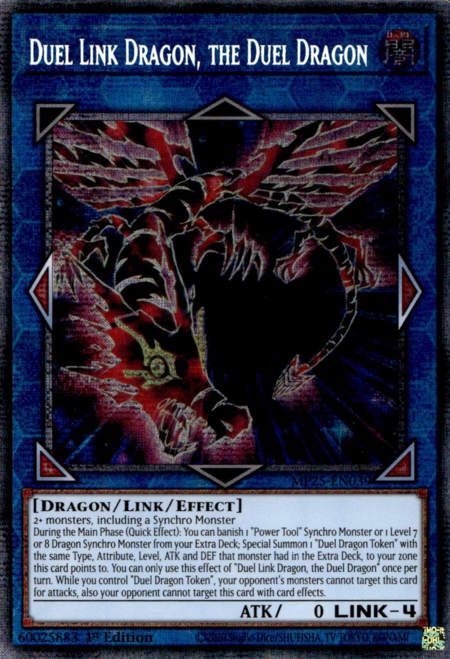 MP25-EN039 - Duel Link Dragon, the Duel Dragon