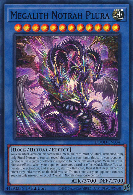 DOOD-EN034 - Megalith Notrah Plura