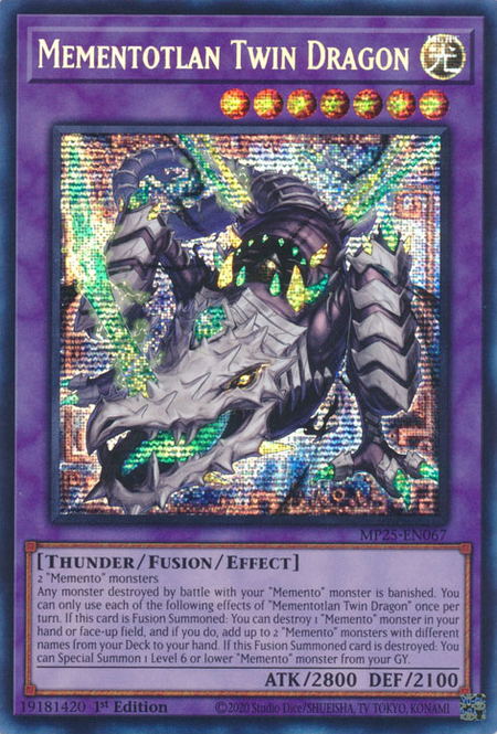 MP25-EN067 - Mementotlan Twin Dragon